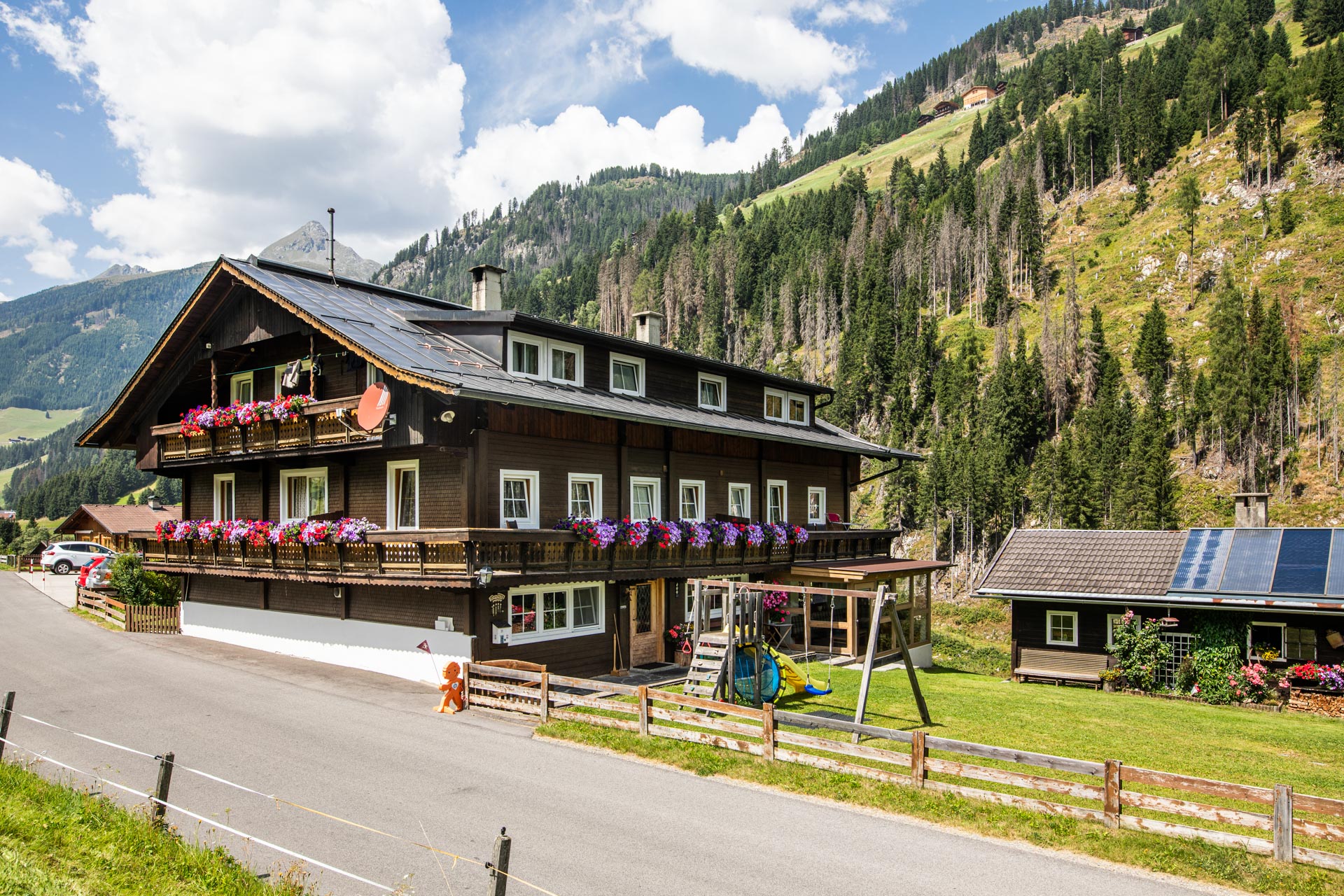 Frühstückspension Haus Rehblick im Defereggental im Sommer